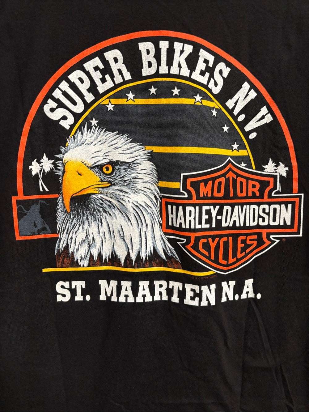Vintage Harley-Davidson Black Short Sleeve Tee